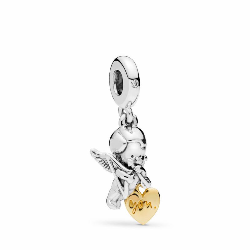 Pandora Shine™ Cupid & You Charm Silver Egypt NC9257436